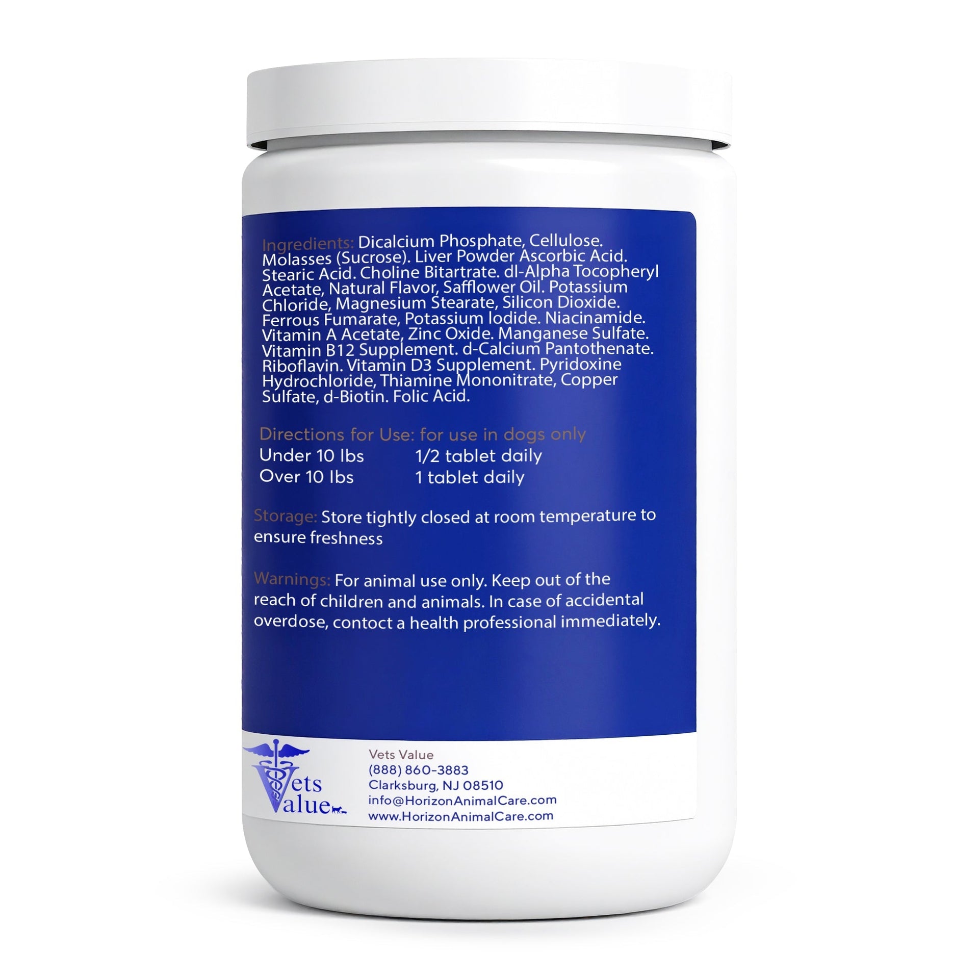 Vets Value All-in-One Dog Vitamins – 365 Chewable Tablets – Advanced Multivitamin & Mineral Supplement for Dogs – Supports Joints, Immunity, Skin & Coat – Daily Wellness for All Breeds